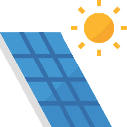 Illustration of a solar panel